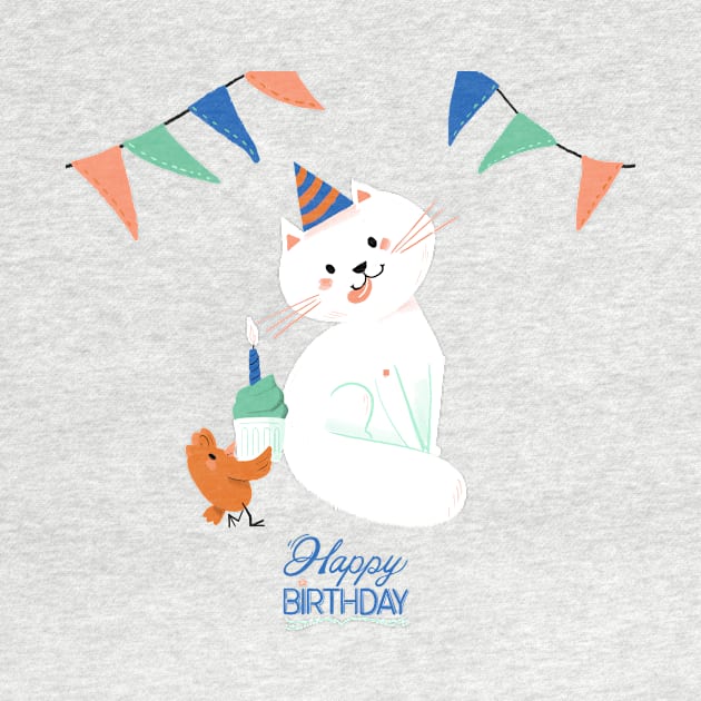 Birthday Cat by BabyKarot